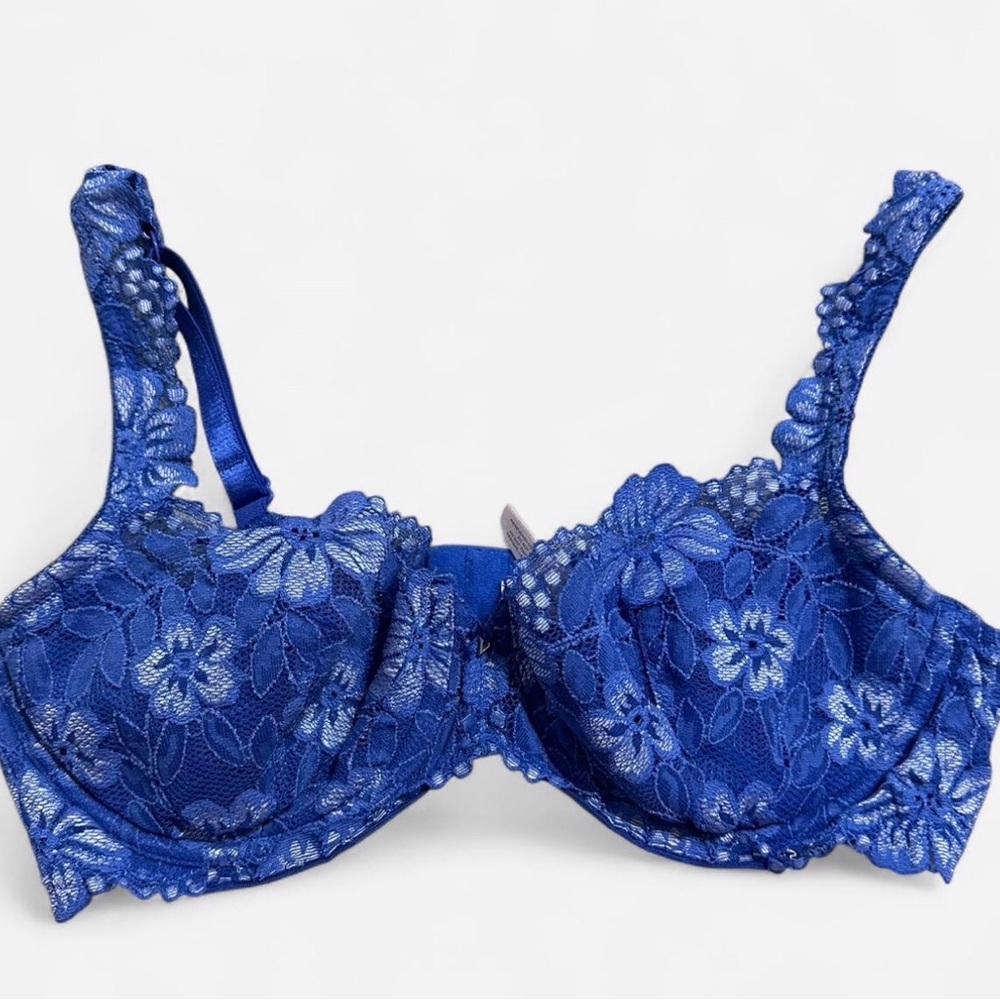 Victoria's Secret Royal Blue Lace Bra